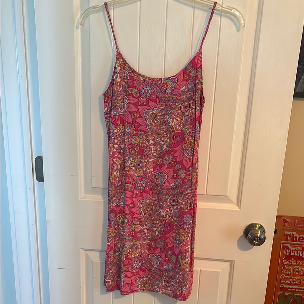 Women’s Floral Pink Slip Summer Dress